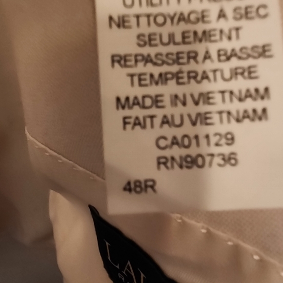 Ralph Lauren Cream Sports Coat - Picture 4 of 4